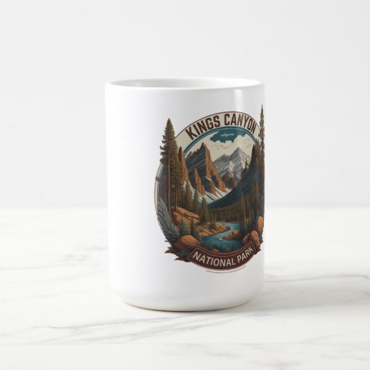 Sequoia en Kings Canyon National Parks Californië Koffiemok (Center)
