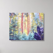 Sequoia Forest Canvas Afdruk (Voorkant)