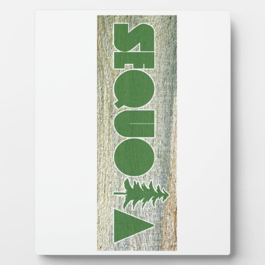 Sequoia Fotoplaat (Voorkant)