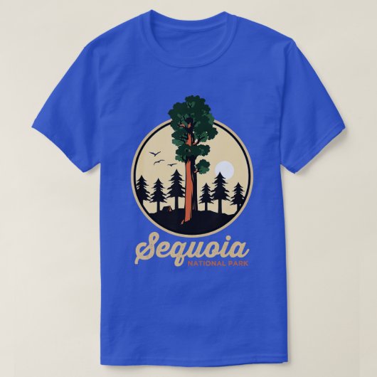 Sequoia General Sherman Tree Camping Sequoia Natio T-shirt (Design voorkant)