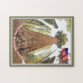 Sequoia - General Sherman Tree - Verenigde Staten Legpuzzel (Horizontaal)