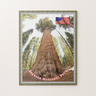 Sequoia - General Sherman Tree - Verenigde Staten Legpuzzel