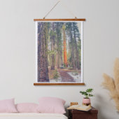 Sequoia in het bos hangend wandkleed (Slaapkamer)