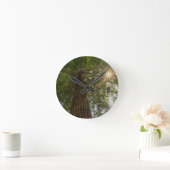 Sequoia kalmeren met foto van Sunburst Natuur Ronde Klok (Huis)