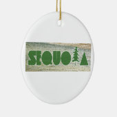 Sequoia Keramisch Ornament (Rechts)