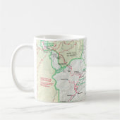 Sequoia/Kings Canyon kaart mok (Links)