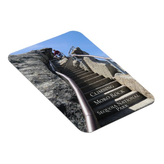 Sequoia Kings Canyon Moro Rock Magnet Magneet (Rechterzijde)
