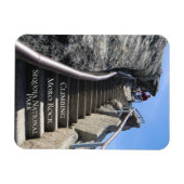 Sequoia Kings Canyon Moro Rock Magnet Magneet (Horizontaal)