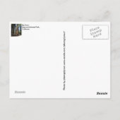 Sequoia Kings Canyon National Park Briefkaart (Achterkant)