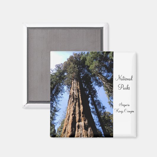 Sequoia/Kings Canyon National Park Magnet (Voorkant / Achterkant)