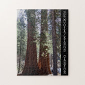 Sequoia/Kings Canyon National Park Puzzle Legpuzzel (Verticaal)