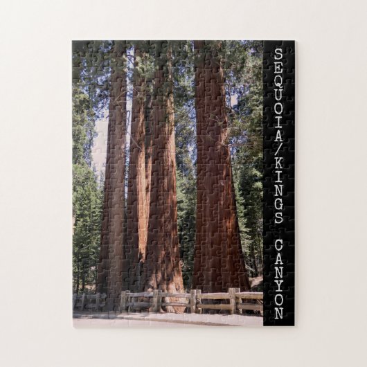 Sequoia/Kings Canyon National Park Puzzle Legpuzzel (Verticaal)