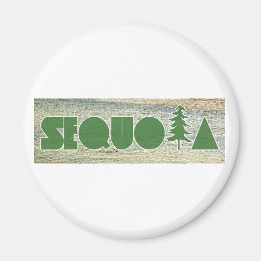 Sequoia Magneet (Voorkant)