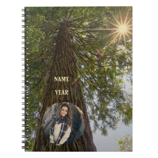 Sequoia met Sunburst Personal Notitieboek (Voorkant)