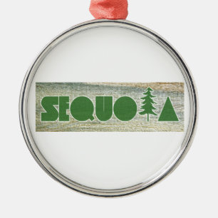 Sequoia Metalen Ornament