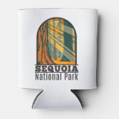 Sequoia Nationaal Park Giant Sequoia Trees Blikjeskoeler (Voorkant)