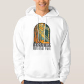 Sequoia Nationaal Park Giant Sequoia Trees Hoodie (Voorkant)