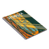 Sequoia Nationaal Park Giant Sequoia Trees Notitieboek (Rechterzijde)