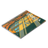 Sequoia Nationaal Park Giant Sequoia Trees Notitieboek (Linkerzijde)