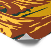 Sequoia Nationaal Park Giant Sequoia Trees  Poster (Hoek)