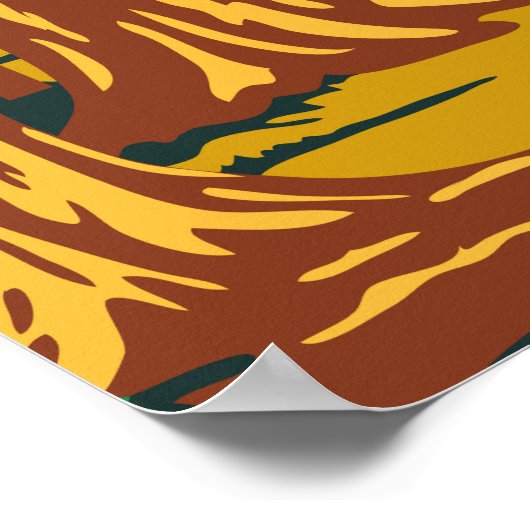 Sequoia Nationaal Park Giant Sequoia Trees  Poster (Hoek)