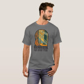 Sequoia Nationaal Park Giant Sequoia Trees T-shirt (Voorkant volledig)