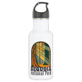 Sequoia Nationaal Park Giant Sequoia Trees Waterfles (Voorkant)