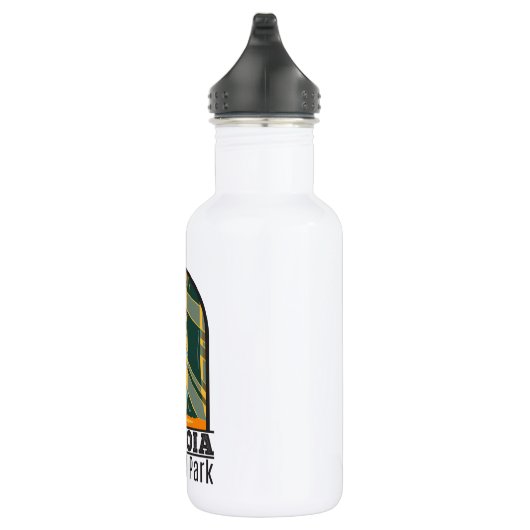 Sequoia Nationaal Park Giant Sequoia Trees Waterfles (Rechts)