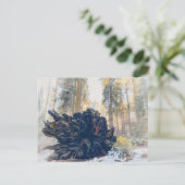 Sequoia Nationaal Park Winterbos Briefkaart (Staand voorkant)