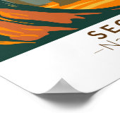 Sequoia National Forest California  Poster (Hoek)