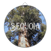 Sequoia National Forest Giant Tree Dartbord (Voorkant)