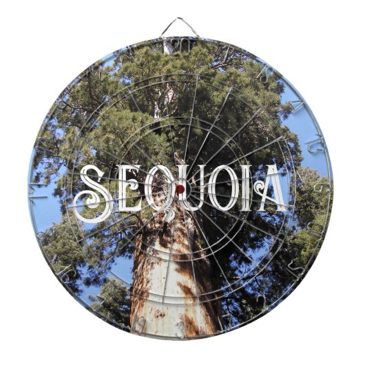 Sequoia National Forest Giant Tree Dartbord (Voorkant)
