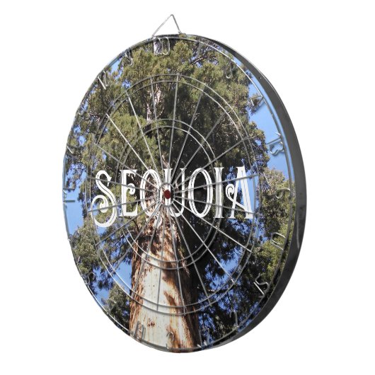 Sequoia National Forest Giant Tree Dartbord (Voorkant Rechts)