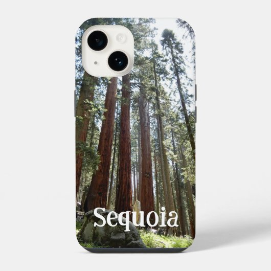 Sequoia National Forest iPhone 14 Hoesje (Achterkant)