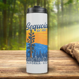 Sequoia National Forest Mountain Scenery Thermosbeker