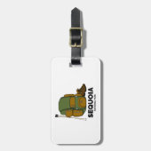 Sequoia National Park Backpack Bagagelabel (Voorkant verticaal)