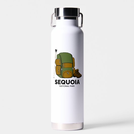Sequoia National Park Backpack Waterfles (Voorkant)