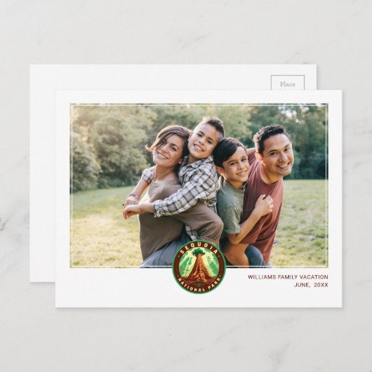 Sequoia National Park Briefkaart (Voorkant / Achterkant)