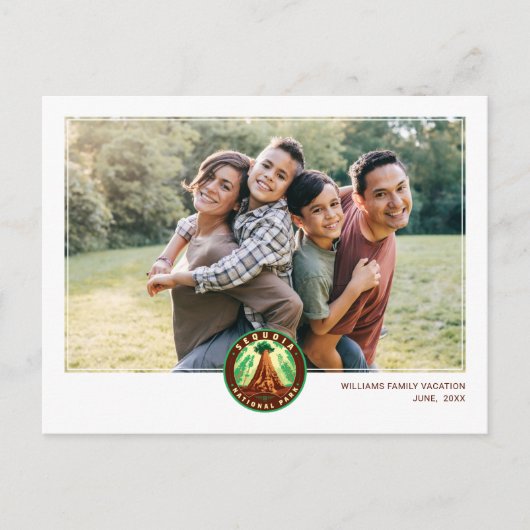 Sequoia National Park Briefkaart (Voorkant)