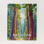 Sequoia National Park | California Art Legpuzzel (Verticaal)