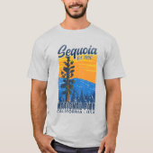 Sequoia National Park California - Forest landscap T-shirt (Voorkant)