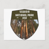 Sequoia National Park California sequoia-bomen Briefkaart (Voorkant)