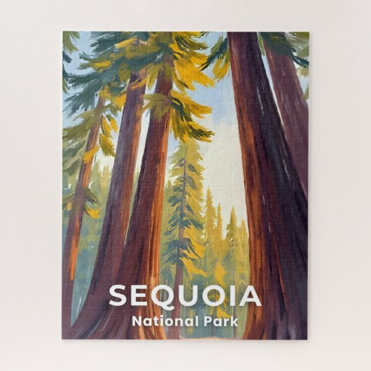 Sequoia National Park | California Travel Legpuzzel (Verticaal)