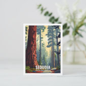 Sequoia National Park California, Verenigde Staten Briefkaart (Staand voorkant)