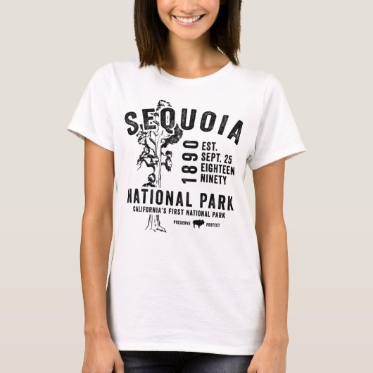 Sequoia National Park California Verenigde Staten T-shirt (Voorkant)