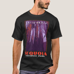 Sequoia National Park California  WPA Poste T-shirt