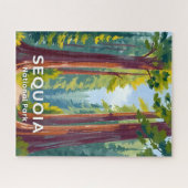 Sequoia National Park | Californië Kunst Legpuzzel (Horizontaal)