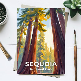 Sequoia National Park | Californië Reizen Briefkaart