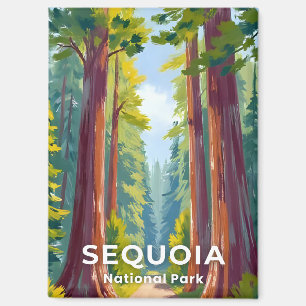Sequoia National Park Californië Reizen Magneet