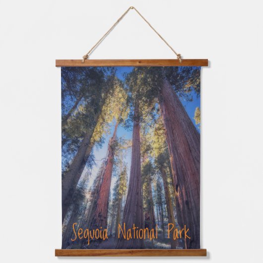 Sequoia National Park Forest Hangend Wandkleed (Voorkant)